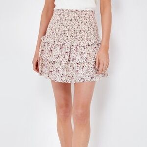 Hyacinth House Floral Steff Mini Skirt Western XS